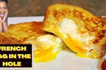 French styled Egg in the hole Easy recipe #shorts