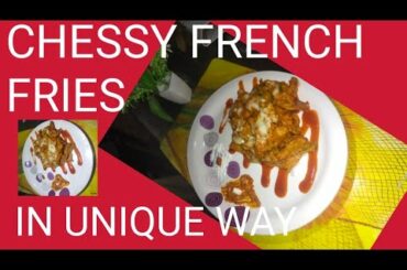 CHESSY FRENCH FRIES WITHOUT OVEN Recipe