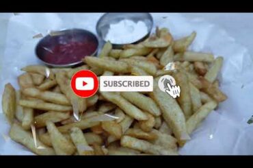 How Tow Make French Fries Recipe |  Crispy Potato Fry In Tamil | Greatways