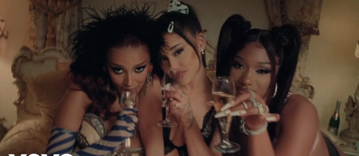 Ariana Grande - 34+35 Remix (feat. Doja Cat and Megan Thee Stallion) (Official Video)