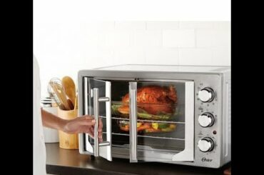 Check out our video product review: Oster French Door Toaster Oven, Extra Large, Red