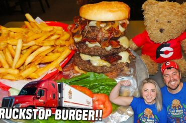 Dottie's Truck Stop Triple Burger Challenge!!