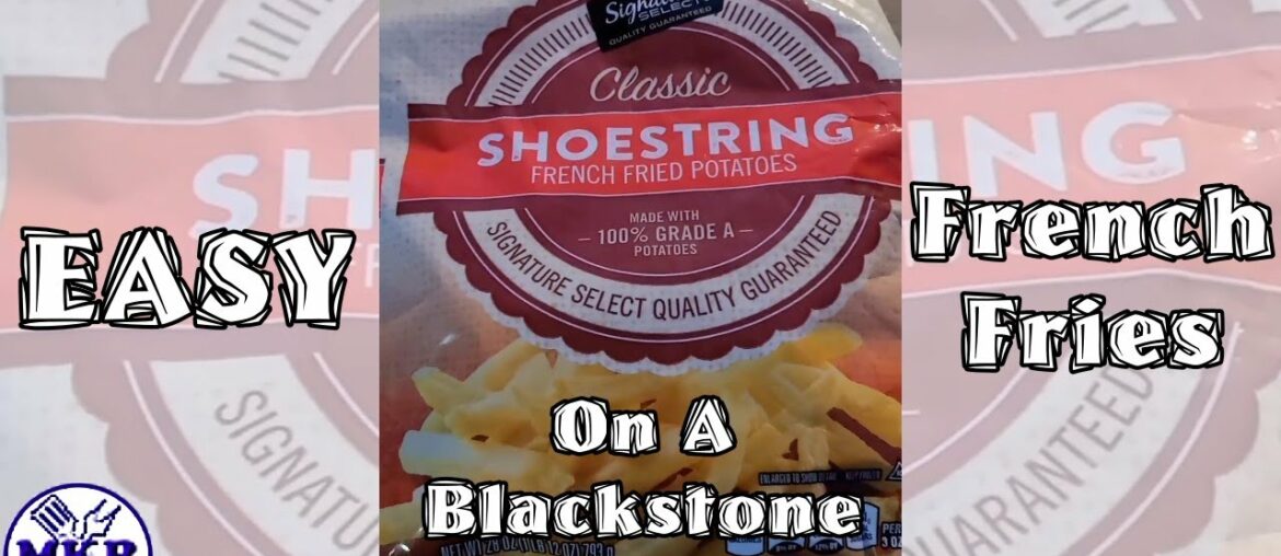 EASY French Fries On A Blackstone Griddle | Man Kitchen Recipes EASY French Fries On A Blackstone Griddle | Man Kitchen Recipes