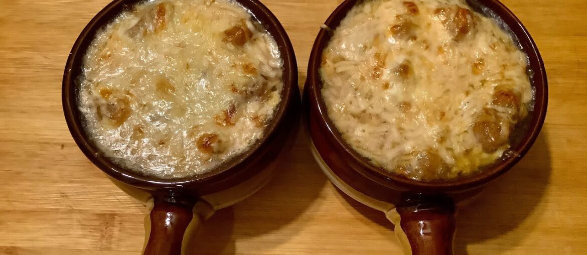 BASIC FRENCH ONION SOUP/EASY FRENCH ONION SOUP RECIPE