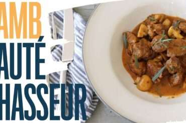 Sauté lamb chasseur (using a professional copper pan) | Plus copper cleaning trick