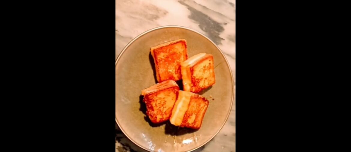 Best French Cheese Toast Recipe l  5 Minutes I  Khana Khazana I