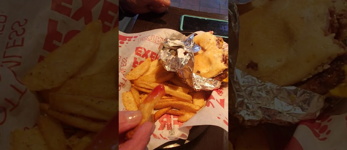 Red Robin for Paulys early birthday