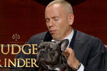 Adorable French Bulldog Farts on Judge Rinder! | Judge Rinder