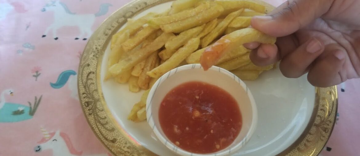 French Fries Recipe / Sample Easy / Recipe / Cooking World food