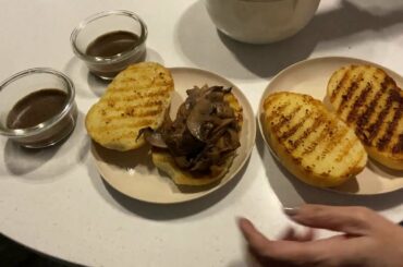 Vegan French Dips au Jus