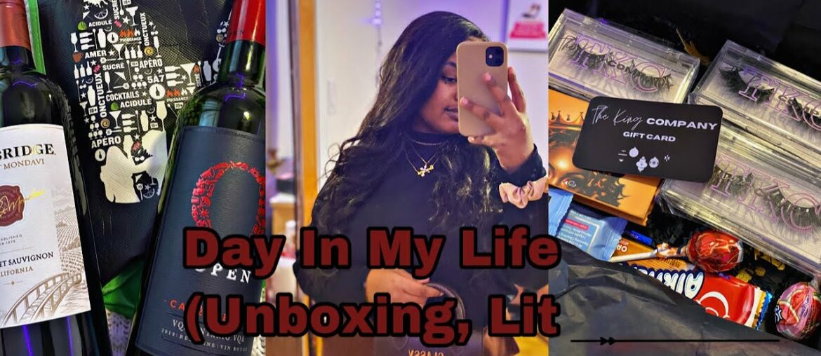 DAY IN MY LIFE(UNBOXING,LIT PLAYLIST, FAV WINE)|ANGIEINTHECUT DAY IN MY LIFE(UNBOXING,LIT PLAYLIST, FAV WINE)|ANGIEINTHECUT