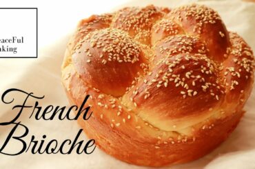 Classic French Braided Brioche (With Poolish)