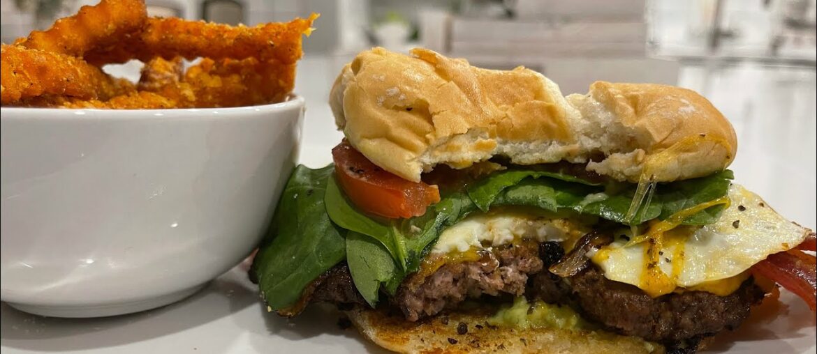 Cloud9 Gourmet Burger and Sweet Potato Fries