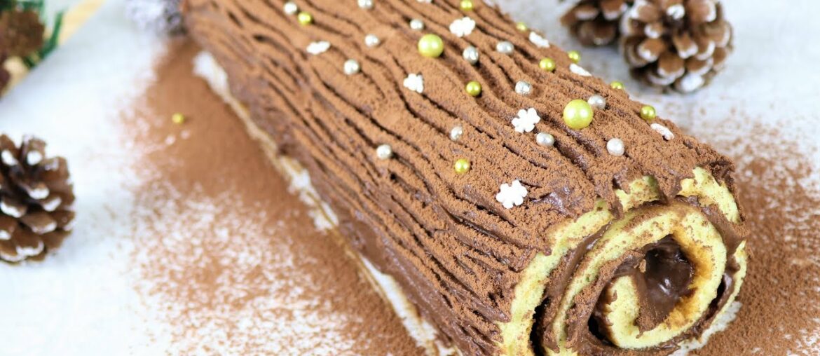 Christmas Yule Log – French Buche de Noel – Foolproof Recipe Christmas Yule Log - French Buche de Noel - Foolproof Recipe