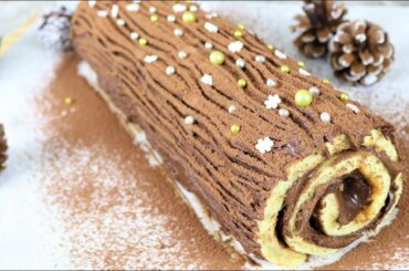 Christmas Yule Log - French Buche de Noel - Foolproof Recipe