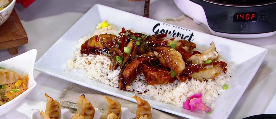 The Perfect Gourmet (40) or (80) Classic Potstickers on QVC The Perfect Gourmet (40) or (80) Classic Potstickers on QVC