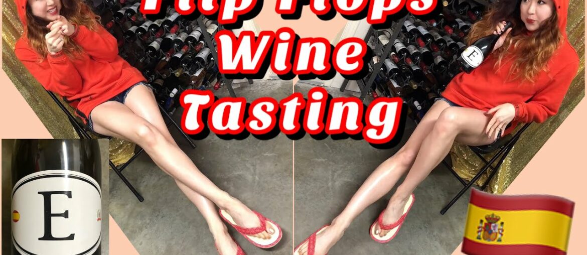 Flip Flops Dangle - Shoeplay Wine Tasting, Dave Phinney E, Spanish Red
