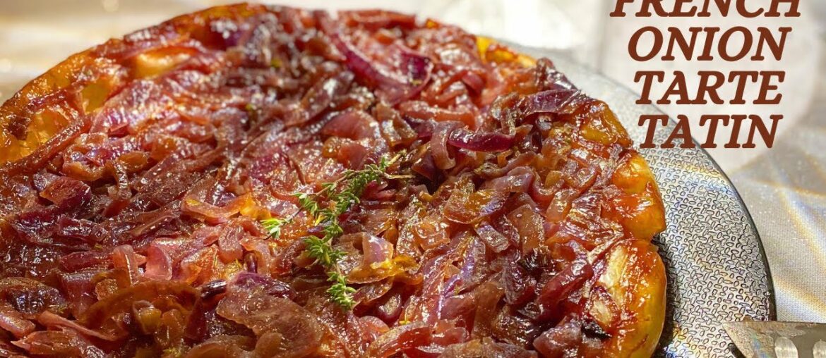 French Onion Tarte Tatin with Cheese – Easy Recipes for Entertaining (Vegetarian) French Onion Tarte Tatin with Cheese - Easy Recipes for Entertaining (Vegetarian)