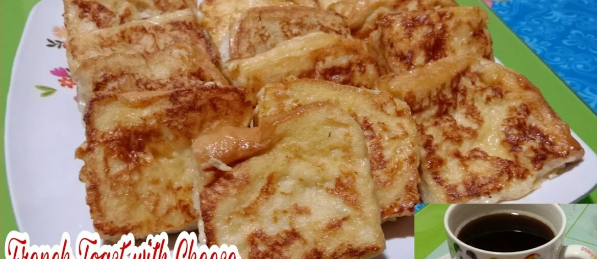 French Toast With Cheese Quick And Easy Breakfast Recipe/No Oven