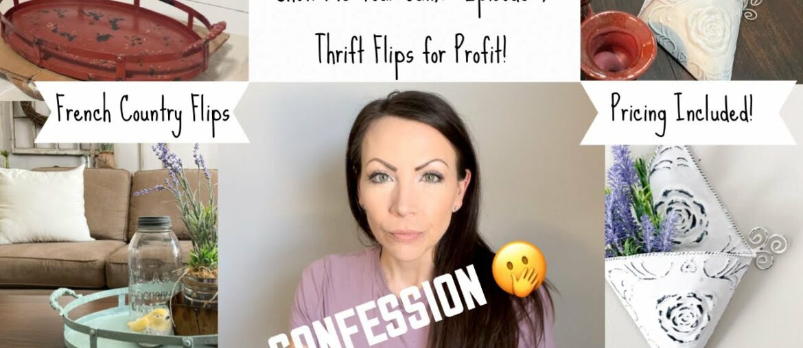 Show Me Your Junk Episode 4 – Thrift Flips for Profit- 2 French Country Paint Finishes! Show Me Your Junk Episode 4 - Thrift Flips for Profit- 2 French Country Paint Finishes!