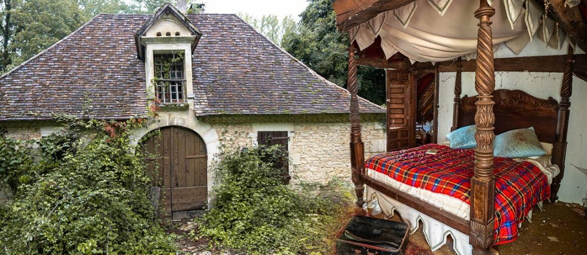 Look Inside a 17th Century Abandoned French Grain Mill Mansion Look Inside a 17th Century Abandoned French Grain Mill Mansion