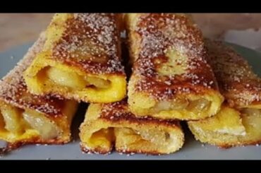 Banana French toast roll/ banana Bread toast recipe/ #shortvideo#youTube#shorts#