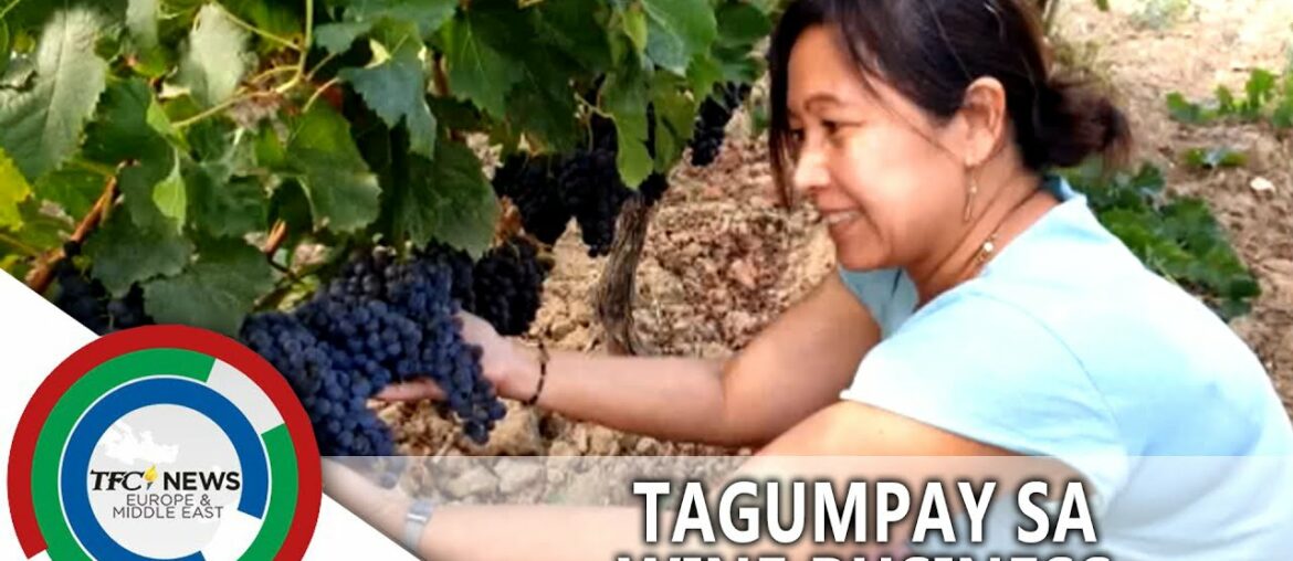 Tagumpay Sa Wine Business | TFC News Europe and Middle East