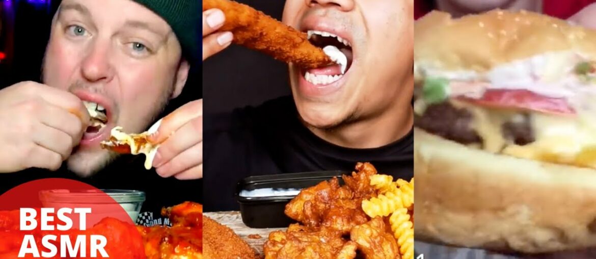 Asmr Eating Compilation Crunchy Sounds