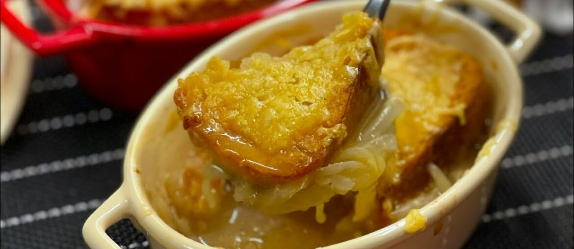French Onion Soup Recipe In 4K HDR