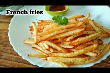 crispy french fries Recipe | homemade crunchy french fries recipe | restaurant style French fries