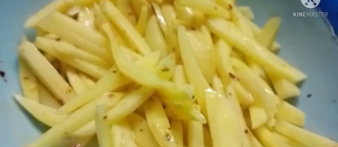 crispy french fries  recipe make with very easy method