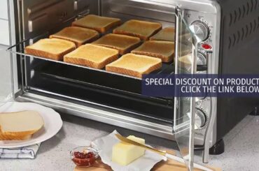 Elite Gourmet ETO-4510M Double French Door Countertop Convection Toaster Oven REVIEW 2021