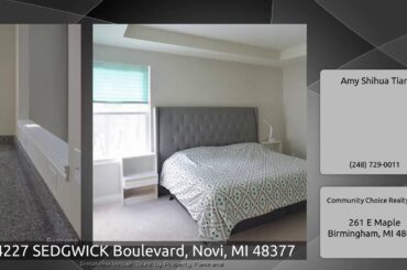 44227 SEDGWICK Boulevard, Novi, MI 48377