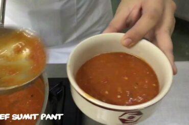 French Mother Sauce|Tomato Sauce|Hotel Management Basic Kitchen Recipe| French Style Tomato Sauce