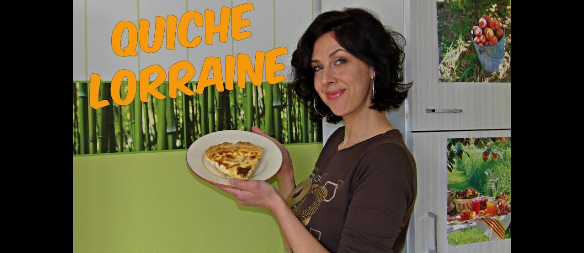 French recipe : Quiche lorraine
