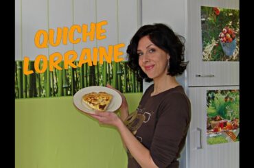French recipe : Quiche lorraine