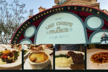 LES CHEFS DE FRANCE DINING REVIEW AT EPCOT | Prix Fixe Meal and Appetizers!