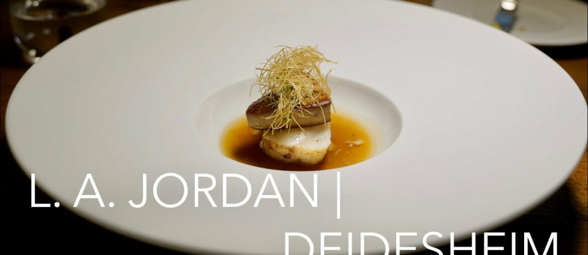 French-Japanese Fusion and hot contender for two MICHELIN-Stars - L.A. Jordan, Deidesheim, Germany