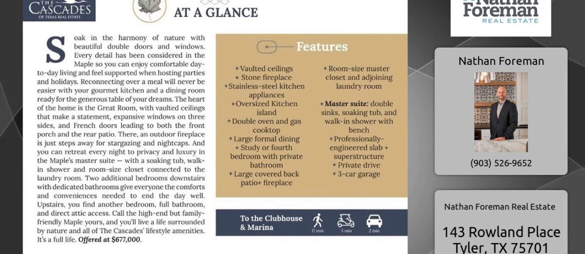 4561 Cascades Boulevard, Tyler, TX 75709