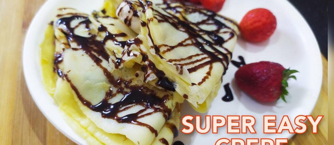 How to make Crepes | French crepe recipe| Crepes recipe| Cook with naseem