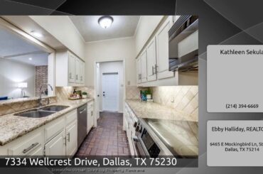 7334 Wellcrest Drive, Dallas, TX 75230