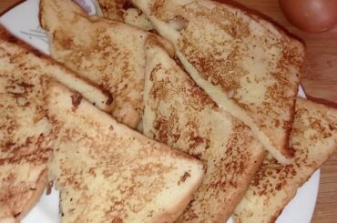 Easy and quick breakfast recipe|| How to make french toast (Bangla)||French toast.
