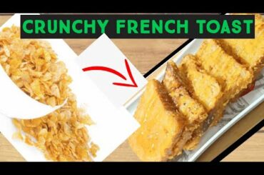 crunchy french toast with corn flakes | Tamil || easy breakfast recipe