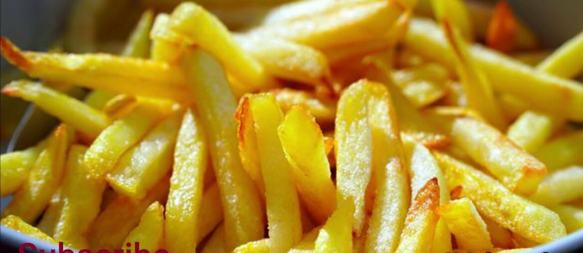 Home Made Crispy French Fries Secret Recipe // French Fries Recipe