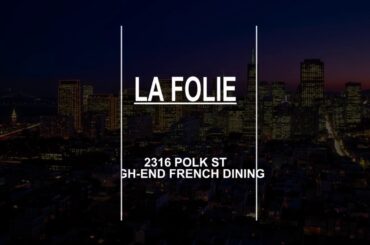 Best Haute French Restaurant in San Francisco