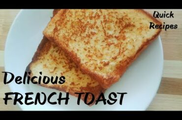 French toast / french toast recipe /How to make french toast /egg bread toast / SHA Food's