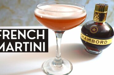 How to Make a French Martini | EASY Chambord Cocktail Recipe