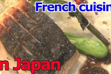 After eating French food in Shinagawa, take a walk