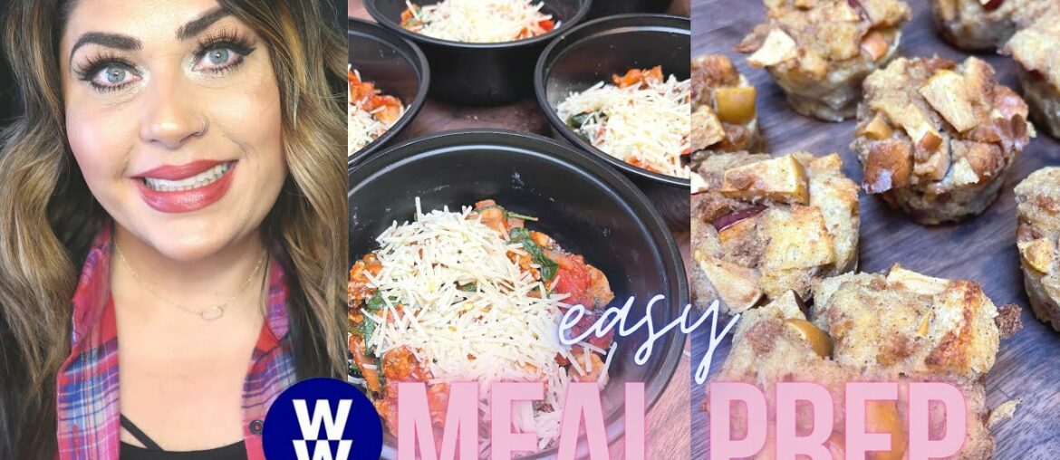 WW MEAL PREP FOR WEIGHT LOSS – FRENCH TOAST MUFFINS – PIZZA BOWLS- PB CRUMB BARS – WEIGHT WATCHERS! WW MEAL PREP FOR WEIGHT LOSS - FRENCH TOAST MUFFINS - PIZZA BOWLS- PB CRUMB BARS - WEIGHT WATCHERS!