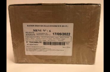 MRE Review: French R.I.E.  (Exercise Ration) menu 6